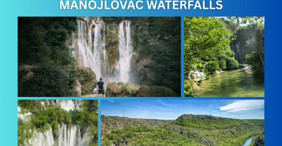 Von Šibenik: Versteckte Wasserfälle von Krka & Zagora-Tour