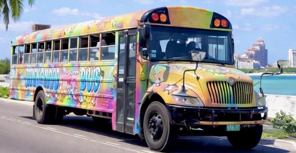 Junkanoo Party Bus: Rum, Beach & Vibes