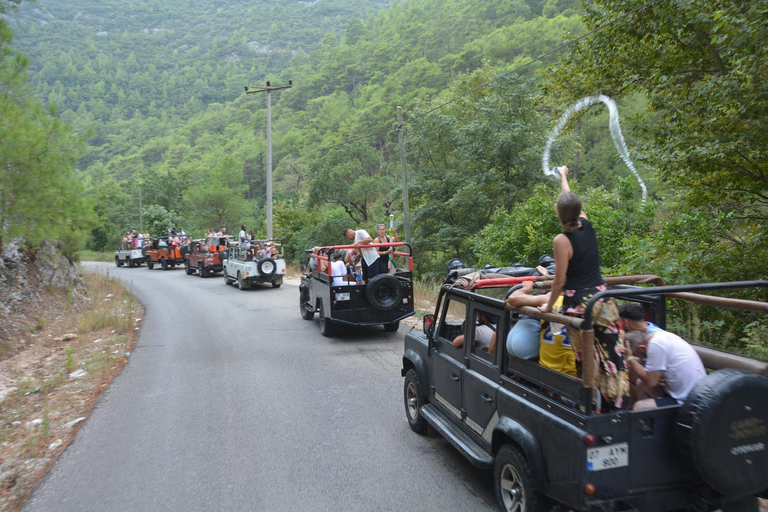 Alanya: Jeep Safari with Dim Cave and River Swim