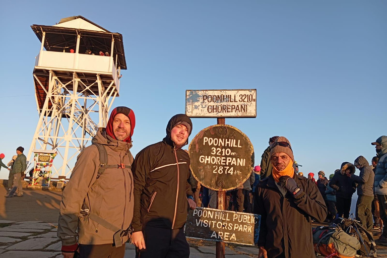 Depuis Pokhara : 1 Nuit 2 Jours Ghorepani Poon Hill Trek