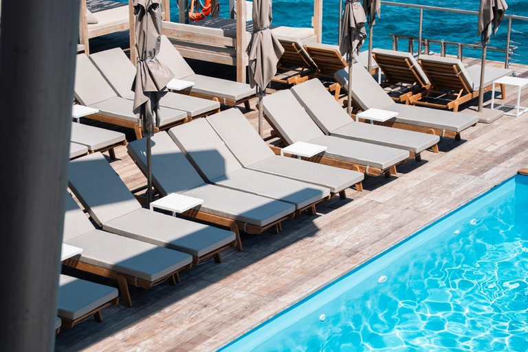 Noma Island Beach Club Experience with Boat Transfers Sunbed for 1 person