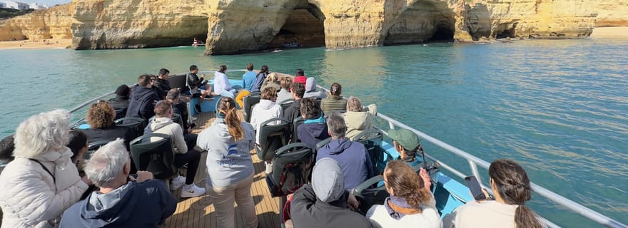 Portimão : les grottes de Benagil et la côte de l'Algarve