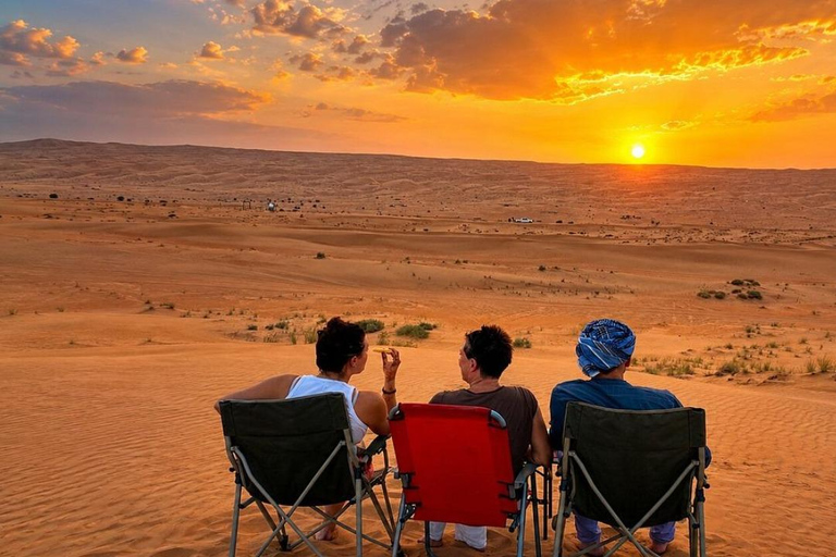 From Muscat: Shared Wadi Bani Khalid & Desert Sunset