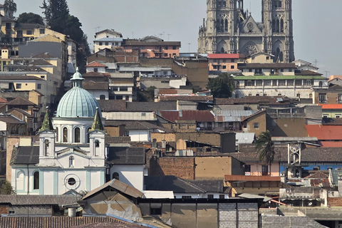 Quito: Teleferico, Gamla stan och Intiñan Museum Privat tur