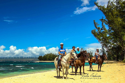 Passeio a cavalo em PUERTO PLATA baía de taino e enseada de âmbar