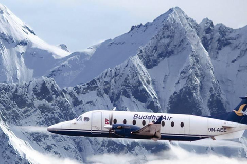 Vanuit Kathmandu: 1 uur panoramische vlucht over de Everest