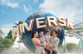 Tickets für die Universal Studios Singapore + Hin- und Rückfahrt