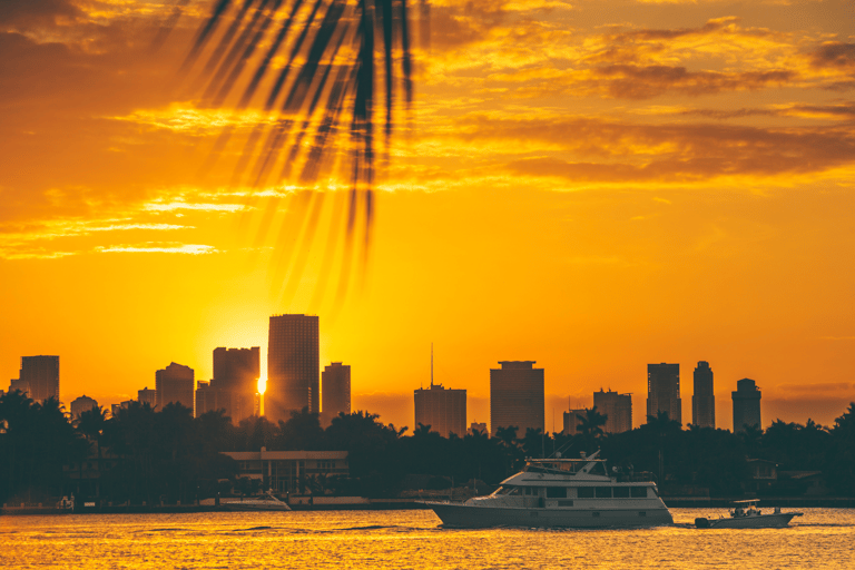 Miami : Croisière panoramique avec bar à bord