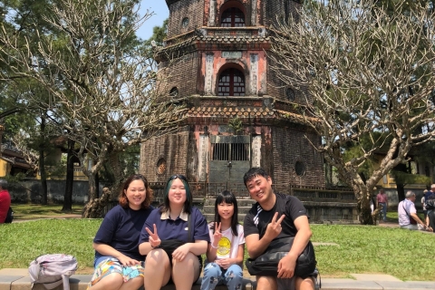 Desde Hoi An/Da Nang Excursión a la Ciudad Imperial de Hue por el Paso de Hai VanViaje en grupo