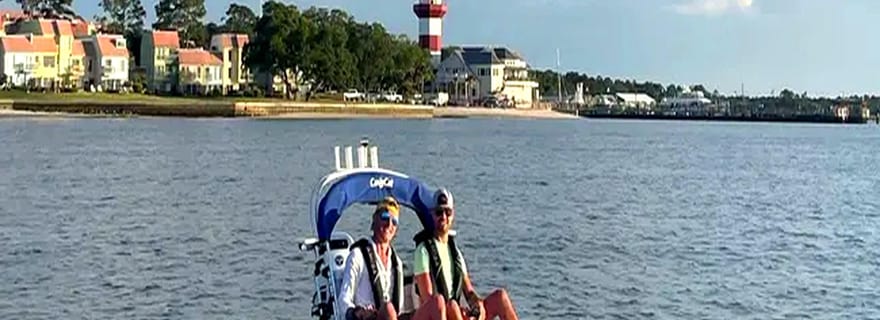 Hilton Head Island : Sunset Creek Cat Boat Tour