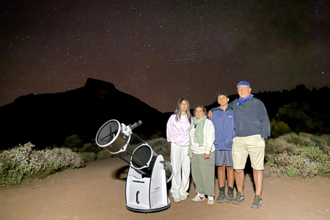 Astronomical experience on Mount Teide with sunset, stargazing, and dinner