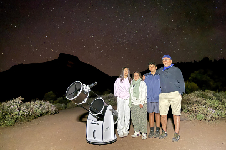 Astronomical experience on Mount Teide with sunset, stargazing, and dinner
