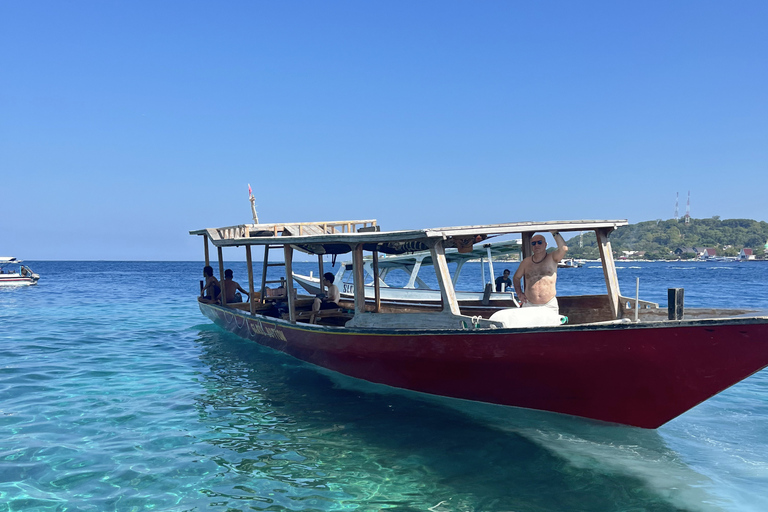 Shared 3 Gili Islands Snorkeling Tour with Turtles & Reefs
