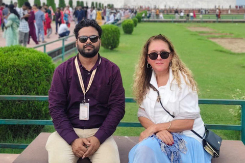 From Delhi Taj Mahal & full Day Agra Tour with 5 star lunch Ac Private Car + Tour Guide.