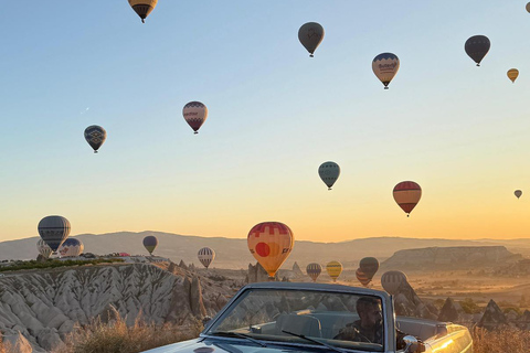 Cappadocia: Sunrise Classic Car Tour with Hotel Pickup