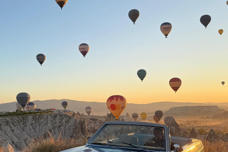 Cappadocia: Sunrise Classic Car Tour with Hotel Pickup