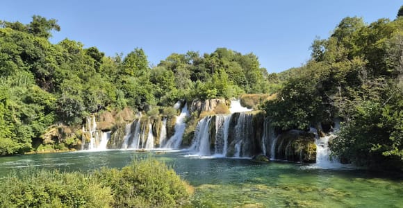 Nachmittagstour zu den Krka-Wasserfällen mit Guide & Eintrittskarte