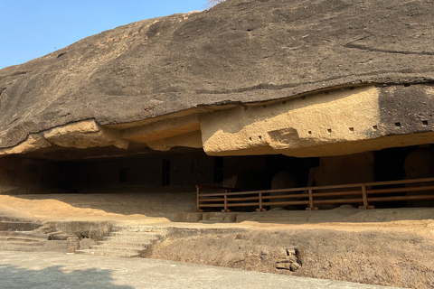 Bombay: Cuevas de Kanheri y Templo de la Pagoda DoradaBombay: Cuevas de Kanheri + Templo de la Pagoda Dorada