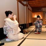 Kyoto: cerimonia del tè in kimono all'Orizuruya Gion