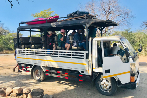 Livingstone: Batoka Gorge Whitewater Rafting & 4x4 Tour