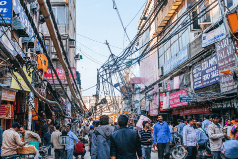 Excursão às favelas de Old Delhi