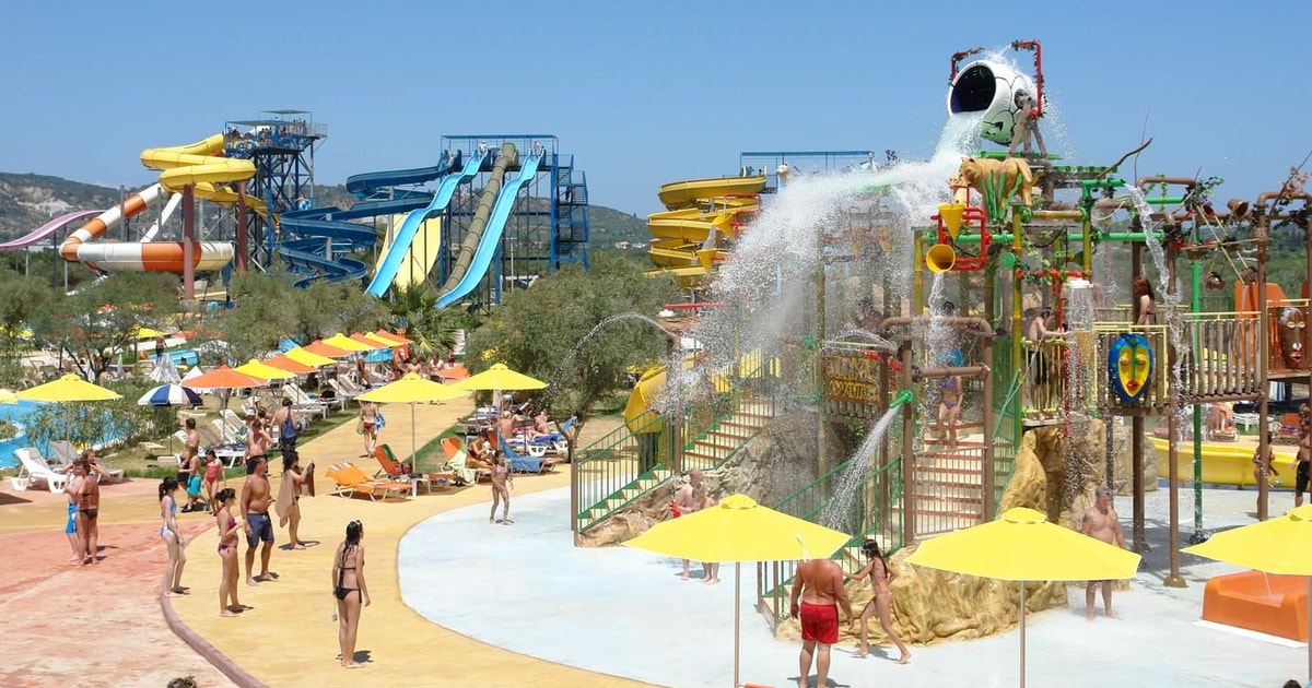 Zakynthos: Water Park Entrance Ticket with Transportation | GetYourGuide