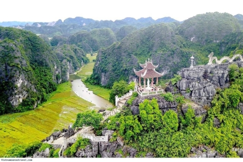 Wycieczka prywatna: ukryta katedra Phat Diem – Van Long – jaskinia MuaZ Hanoi: Prywatna wycieczka ukryta jaskinia Phat Diem-Van long-Mua