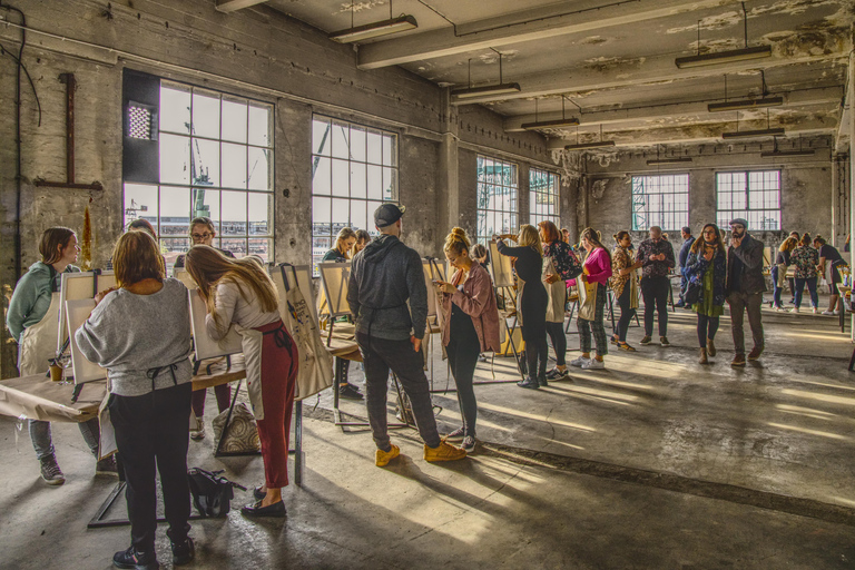 Neonfarben und Wein in WarschauNeonfarbe und Wein in Warschau