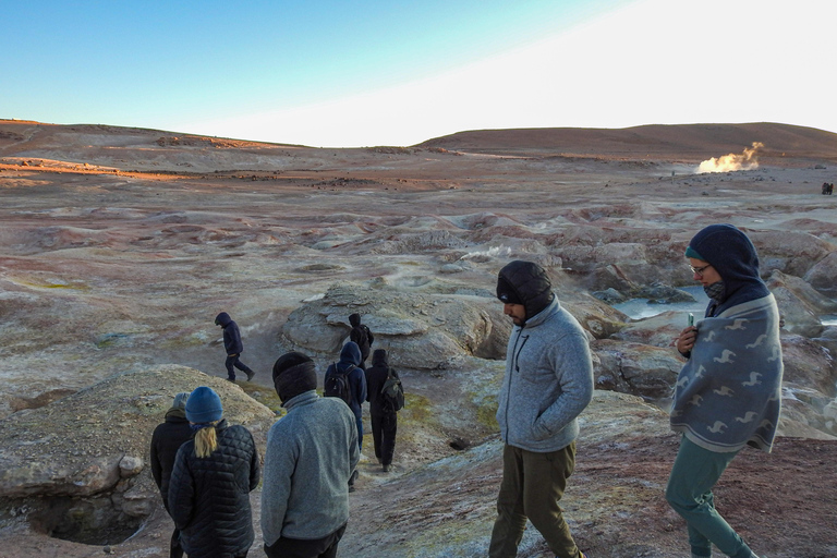 Uyuni: 3-Day Salt Flats, Lagoons, and Geysers Tour ENGLISH-SPEAKING GUIDE