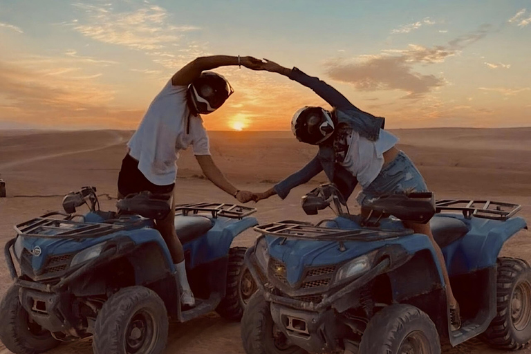 Marrakech: Agafay Desert Quad & Camel Rides with Dinner Show