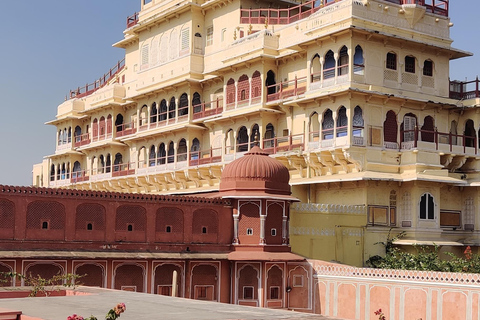 Jaipur : Private Full-Day Guided Sightseeing Tour Tour with Private Transport, Driver & Tour Guide