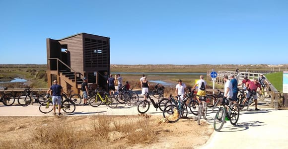 Ria Formosa: Guided Bike Tour (3h), Início na Quinta do Lago