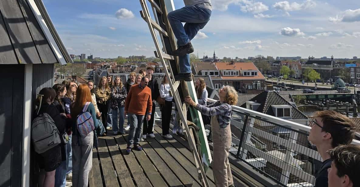 Afbeelding 1 van Haarlem: Rondleiding Molen 'De Adriaan'