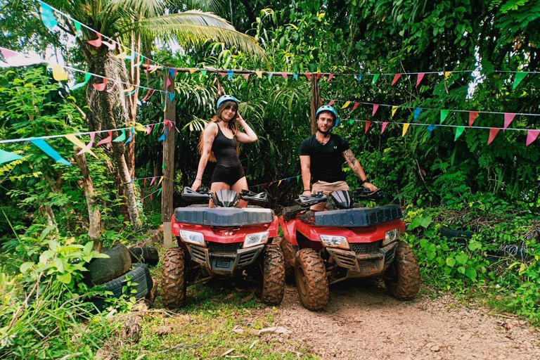 Krabi: Sai Thai ATV with Plantation, Mountain, cave trail 30 Minute ATV Drive (2 People per ATV: Driver + Passenger)