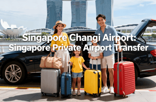 Singapur: Privater Transfer zum Flughafen Changi (SIN)