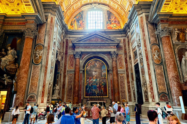 Rome: St. Peter's Basilica Guided Tour with Dome Access Rome: St. Peter's Basilica German Guided Tour Without Dome.