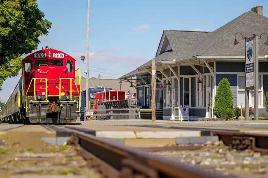Blue Ridge: Panorama-Zugfahrt nach McCaysville & Copperhill. Foto: GetYourGuide Blue Ridge: Panorama-Zugfahrt nach McCaysville & Copperhill. Foto: GetYourGuide