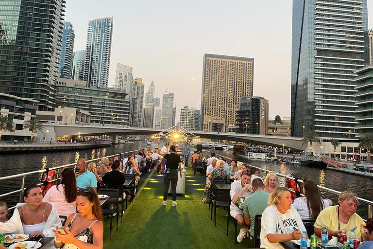 Dubai Marina Dinner Cruise with Buffet & Live Entertainment