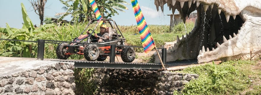 Bali : aventure en UTV et baignade dans une cascade naturelle