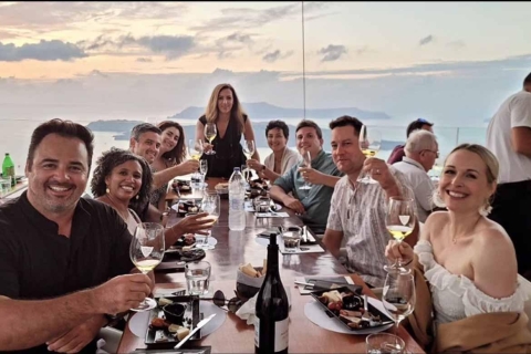 Santorini: tour de vino de medio díaTour vespertino privado