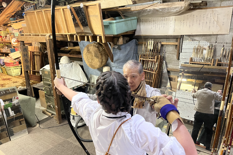 1 heure de tir à l'arc japonais à Kyoto