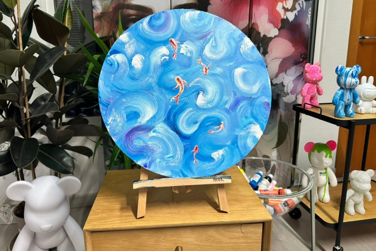 Alicante: Kunsttherapie-Workshop „Wein &amp; Malen”Alicante: Kunsttherapie-Workshop „Wein &amp; Malen“