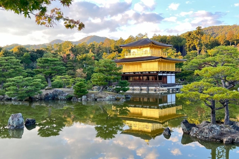 Tour de medio día por el Pabellón Dorado y el Castillo de NijoVisita al Pabellón Dorado de Kioto y al Castillo de Nijo