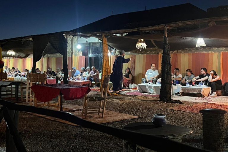 Marrakesh: Desert Sunset with Dinner and Show Marrakesh: Desert Sunset Camel ride with Dinner and Show