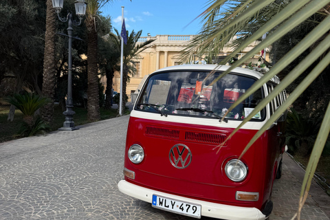 Malta - privat Privat VW Camper med chaufförMalta: Privat Privat chaufförsdriven VW Camper 4 timmar