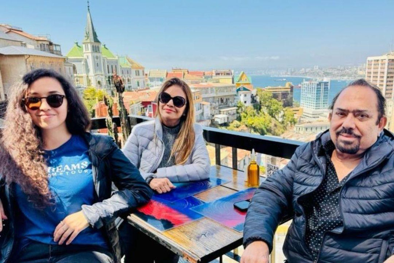 Santiago: Casablanca Valparaiso and Viña del Mar Experiencie