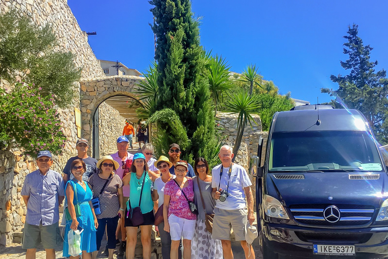 Santorini: tour privato delle attrazioni in minibus