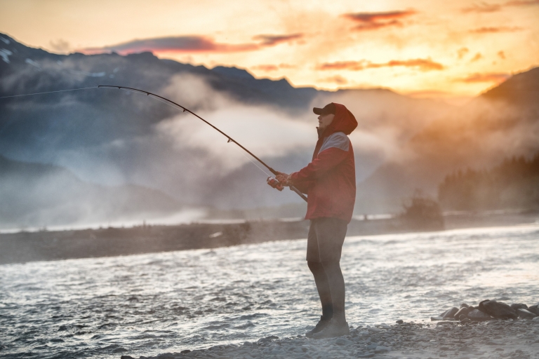 Von Fairbanks aus: Halbtagesausflug zum Fischen am Fluss