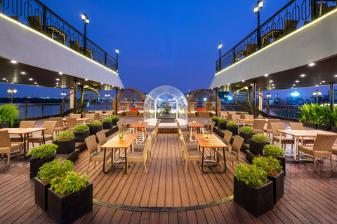Dinner On The Luxury Cruise On Saigon River–A Romantic Night Dinner On Cruise Without Pick-up & Shared Table