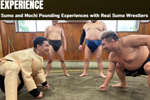 Tokyo: Sumo Show with Chanko Nabe and Mochi Making